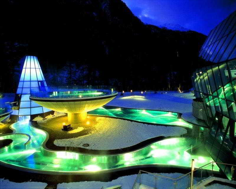 Aqua Dome 4 Sterne Superior Hotel & Tirol Therme Längenfeld Exterior foto